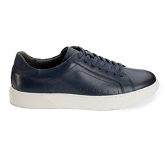 John White Mens Navy Hemsworth Sneaker - Barucci