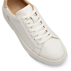 John White Mens White Hemsworth Sneaker - Barucci