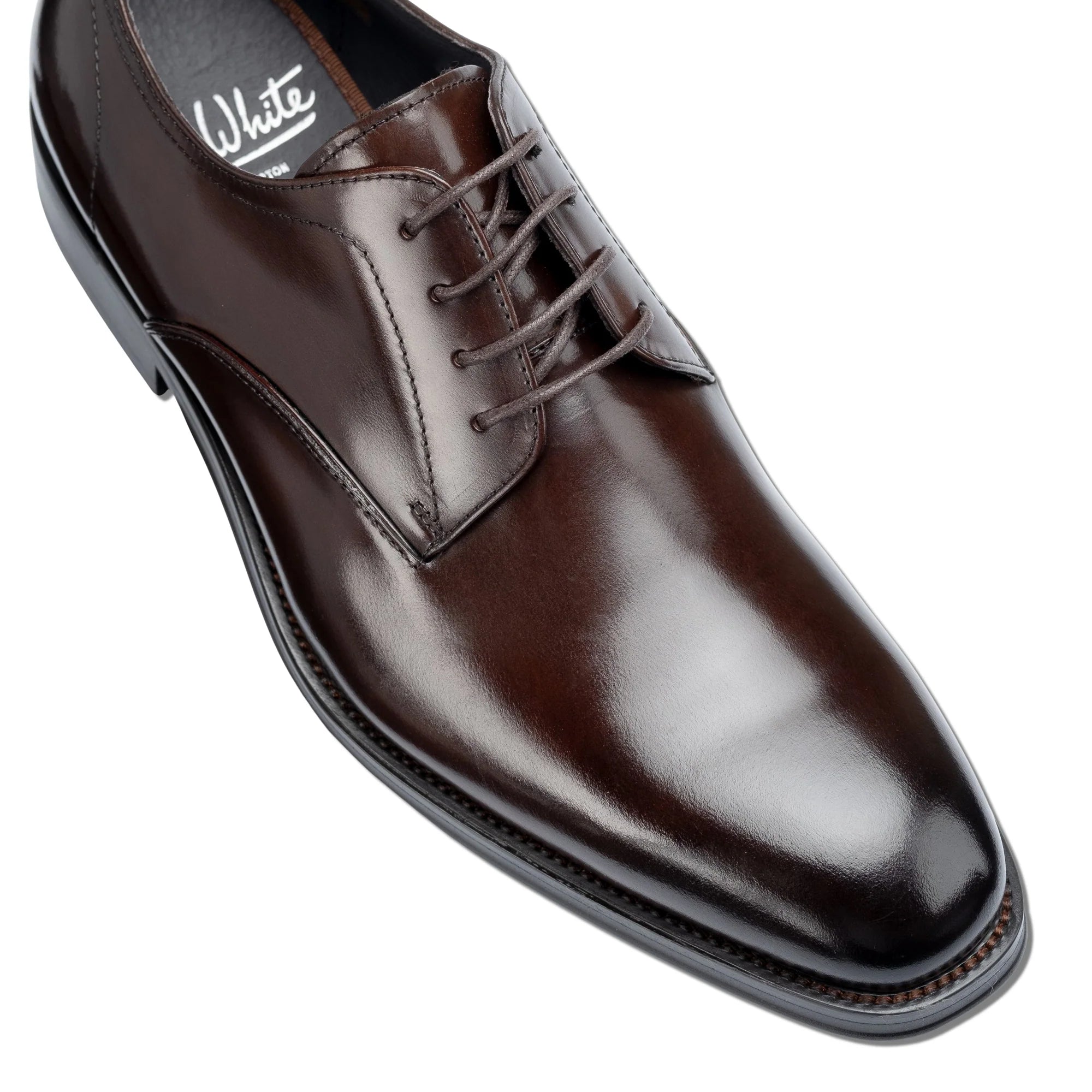 Men's Brown Wilms Derby Shoes - Barucci