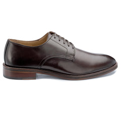John White Mens Brown Woodcote Derby Shoes - Barucci