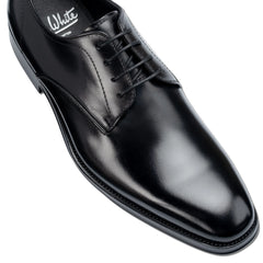 Men's Black Wilms Derby Shoes - Barucci
