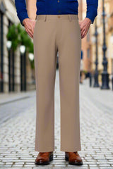 Men's Beige Casual Trouser Made to Measure