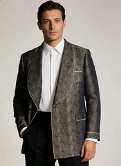 Men's Double Breasted 2-Piece Tuxedo Suit Made to Measure - Barucci