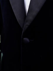 Men's Navy Velvet Jacket Tuxedo Suit Made to Measure