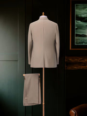Men's Premium Worsted Wool Beige Suit Made to Measure