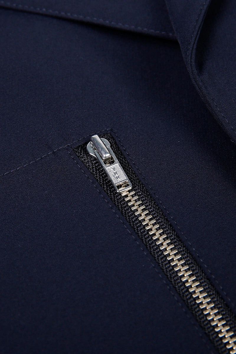 Men's Navy Outdoor Field Jacket Made to Measure