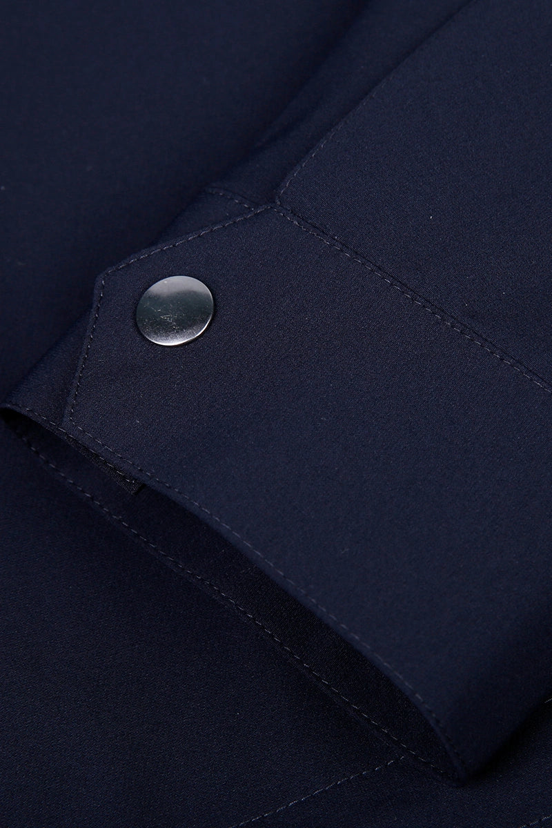 Men's Navy Outdoor Field Jacket Made to Measure