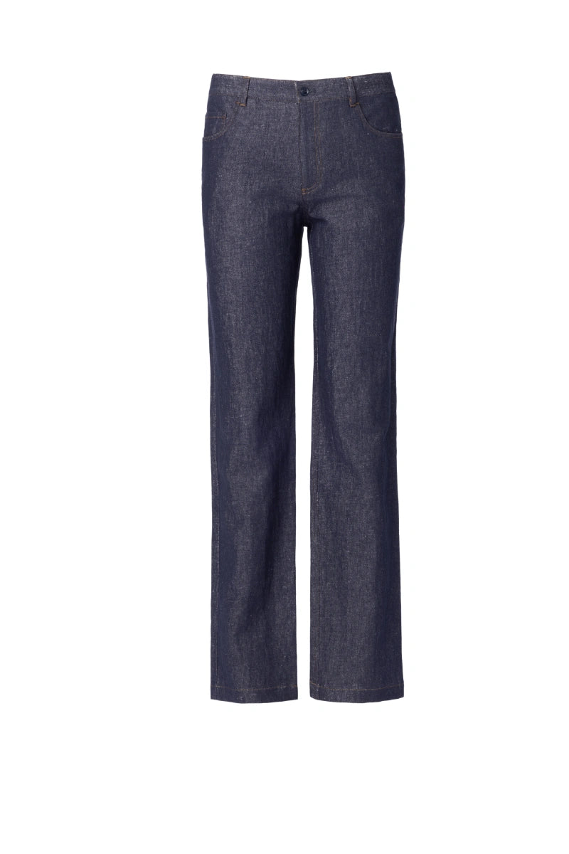 Men's Navy Double Breasted Linen Jacket and Pants Made to Measure