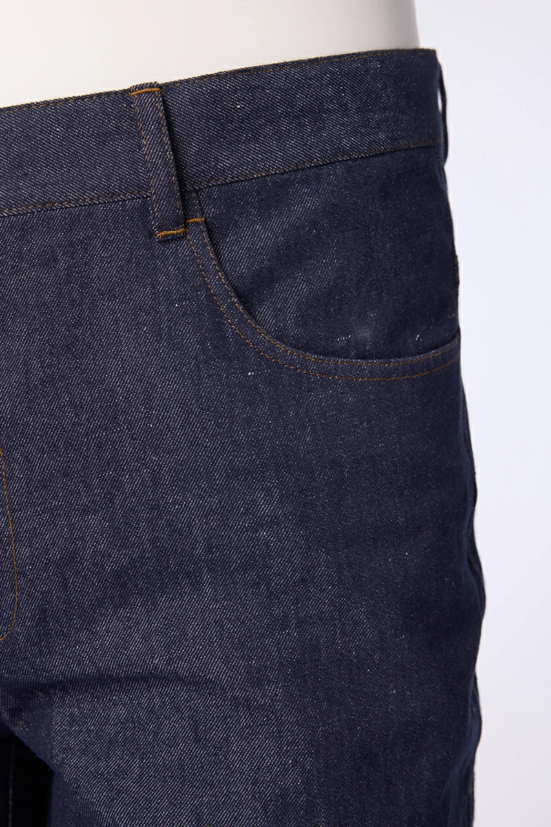 Men's Navy Double Breasted Linen Jacket and Pants Made to Measure