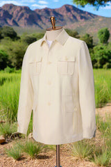 Men's Safari Style Jacket Made to Measure