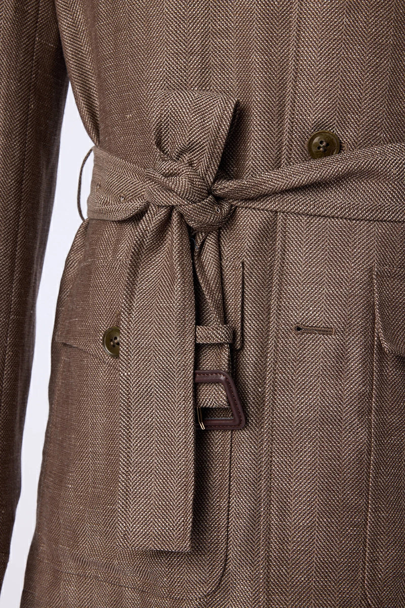 Men's Safari Style Jacket with Trouser Made to Measure