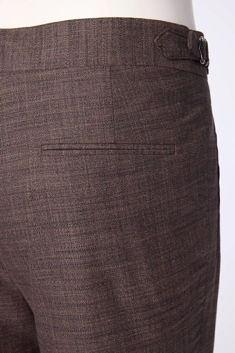 Men's Dark Tan Utility Jacket & Trouser Made to Measure