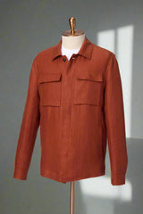 Men's Linen Overshirt Made to Measure