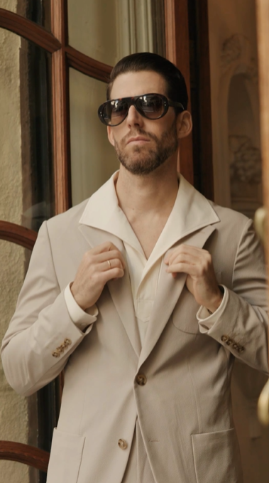 Men's Sports Causal Jacket and Trousers Made to Measure