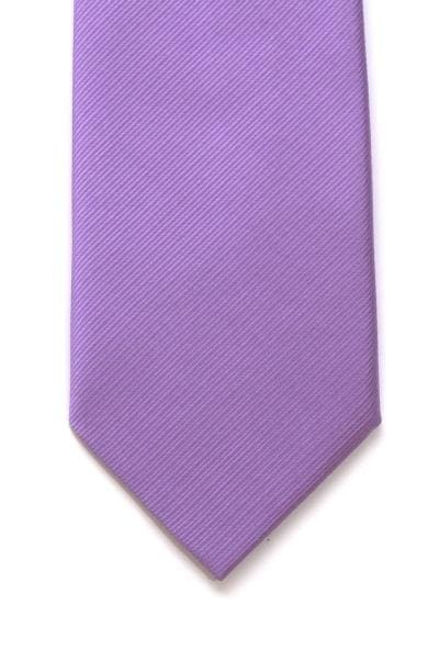  Plain Lilac Silk Tie - Accessories