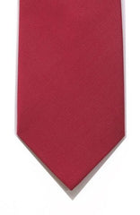  Red With Blue Tipping Silk Tie - Accessories