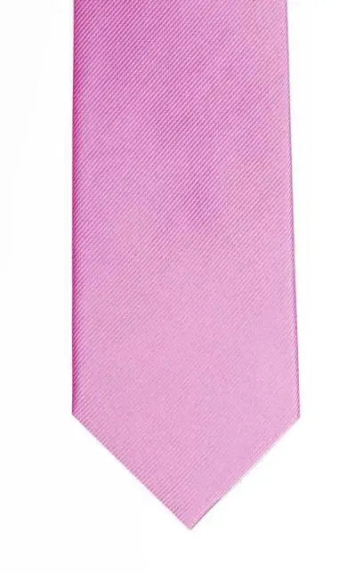  Plain Silk Twill Tie - Lilac